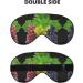 SSIMOO Grape Print Ultra-Soft Light-Blocking Eye Mask - Optimal Comfort for Restful Sleep | International Shipping_AVAILABLE - Buy Online on GoSupps.com