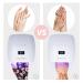 MelodySusie UV Glove for Gel Nail Lamp - Professional UPF50+ UV Protection Gloves - Pastel Rose - Buy Online on GoSupps.com
