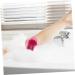 Frcolor Silicone Shower Scrubber & Hairbrush 2-Pack Scalp Meridian Massage Tool for Body & Hair Care Perfect for Bathing & Washing - Buy Online on GoSupps.com