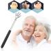 Greatangle Compact Telescopic Claw Massager - Adjustable Stainless Steel Back Scratcher (22-58cm) - Portable Massage Hand Claw in Black - Buy Online on GoSupps.com