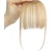 Generic Bang Extensions Clip Human Hair - French Bangs Clip on Hair Bangs Extensions Neat Bangs Hair Extension French Bangs Clip On Fake Bangs Fringe Stylish Fringe Hairpieces for Dinner Date gold - Buy Online on GoSupps.com