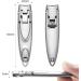 QXSJEDYCH Nail Clippers Ultra Thin Nail Clippers Black Silver Nail Cutters Trimmer Portable Manicure Scissor Nippers Pedicure Tool Nails - Buy Online on GoSupps.com