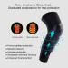 Kuangmi Knee Pads Compression Leg Sleeves - Basketball Volleyball & Weightlifting - Large Size - Black (Pair - Buy Online on GoSupps.com
