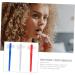 Minkissy 9 STK Double-Sided Toothbrush for Dentures | Prosthesis Cleaning Accessories - Hard Plastic Multi-Layer Design - Buy Online on GoSupps.com