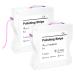 Aisely tooth sandpaper 2 pieces dental polishing strips fine size - 4mm width - 6m/roll/box tooth grinding paper interdental grinding tools for polishing teeth (pink -2 pieces) pink 2