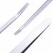 Multi-purpose Stainless Steel Nail Art Tweezers for Nail Art Cotton Ball Pincher Curved Forming Pliers for Nail Styling Nail Tools - Buy Online on GoSupps.com