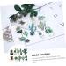 Anneome Alloy Charms Cactus Accessories Greenery Bulk Plants 3d Plant Charm Collection Cartoon Plant Bag Vintage Ornament - Buy Online on GoSupps.com