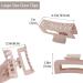 10Pcs Square Banana Hair Claw Clips for Thick Hair - Large and Strong Hold Matte Hair Clips for Women and Girls - Buy Online on GoSupps.com