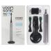 Voom Sonic Pro 7 Rechargeable Electronic Toothbrush | Advanced Oral Care Technology | 2-Min Timer | 5 Speeds | Magnetic Levitation | 100% Waterproof - Grey - Buy Online on GoSupps.com