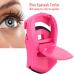 Portable Eyelash Curler - Mini Eye Lash Curling Tool in Rose Red | Eyelash Makeup Tool | International Shipping - Buy Online on GoSupps.com