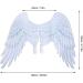Bnineteenteam Large White Children's Angel Wings - Halloween Cosplay Costume Props for Boys and Girls - Buy Online on GoSupps.com