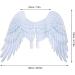 Zerodis Large Angel Wings for Halloween Party Costume - Adult & Kids Fairy Wings in White - 50x29x1cm - Buy Online on GoSupps.com