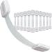 12 Pack Buumook Multi-Use Cabinet Locks for Babies - Child Proof Cabinet Latches - Baby Proofing Safety Straps for Fridge, Drawers, Dishwasher, Toilet 12 Count (Pack of 1)