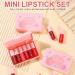 6 Colors Peach Lip Tint Stain Set | Long-Lasting Korean Lip Gloss | Multi-Use Non-Sticky Lip & Cheek Tint | Shop Internationally - Buy Online on GoSupps.com