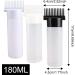 FINEASY 3 Pcs Hair Dye Brush Bottle 180ML Root Comb Applicator Bottle Hair Dyeing Bottle Brush Hair Coloring Dye Applicator Scalp Treament for Salon DIY Shampoo - Buy Online on GoSupps.com