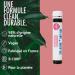 Shot Fortifiant Cheveux - Croissance Force & Vitalit - Plantes + Biotine + Zinc + S l nium - Go t Cerise - 98% Naturel - Format Pratique - Fabriqu en France - Nutrivie - Buy Online on GoSupps.com