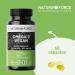 NATURA FORCE - Omega 3 Vegan EPA and DHA fatty acids from Schizochytrium Microalgae Oil - 100% vegan and patented Omegavie - 60 Capsules - Buy Online on GoSupps.com