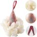 1pc Ice Cream Bath Ball Mesh Bath Pouf Men Body Wash Bath Sponge Mesh Bath Shower Sponge Sensitive Body Wash Mens Body Wash Exfoliating Sponge Puff Ball or White Anti-Separation - Buy Online on GoSupps.com