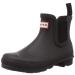 HUNTER Boots Women's Original Chelsea Boot 9-10 Black
