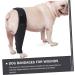 Sosoport Dog Leg Knee Supplies Dog Injured Leg Cover Dog Acl Brace Paw The Dog Large Dog Mesh Fabric L As Shown - Buy Online on GoSupps.com