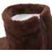USB Heating Shoes for Cold Days - Prevent Freezing & Slipping | Comfortable Brown Foot Warmers - Buy Online on GoSupps.com