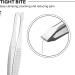Tweezers for eyebrows depilatory tip carbon steel inclined 9 cm Color Silver - Buy Online on GoSupps.com