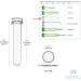 Royal Imports Floral Water Tubes/Vials for Flower Arrangements - Clear, 3.5 Opening - 25 Pack with Caps - Buy Online on GoSupps.com