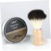 Minkissy Shaving Foam Shell Clips Set | Metal Shaving Brush & Cup with Stand | Body Care & Hairdresser Accessories | Travel-Friendly | 12x8.5cm Black - Buy Online on GoSupps.com