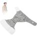 Adjustable Reusable Adult Diaper Pants - Washable Incontinence Solution for Seniors (Gray) - Buy Online on GoSupps.com