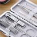 Nail Clippers Set Nail Care Set Nail Clipper Set Stainless Steel Nail Clipper Set Nail Clipper 7-Piece Manicure Home Applicable Travel Portable Beauty Kit (Color : C) - Buy Online on GoSupps.com