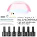 UV LED Gel Nail Set Dekaim UV LED Gel Nail Art Set 36W UV Gel Dryer Light Top&Base Manicure Set(4#) - Buy Online on GoSupps.com