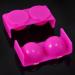 Geviro 2 Pieces Double Cup Plastics Nail Art Cup Bowl Soaking Dappen Dish Cup for Nail Art Acrylic Powder Nail Art Tools - Buy Online on GoSupps.com