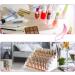 Ejoyous nail polish storage shelf clear acrylic display stand for lipstick perfume and essential oils - Buy Online on GoSupps.com