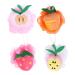 4 Pcs Shower Ball Bath Ball Mesh Sponge Mesh Pouf