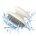 Yiida scalp massager hairbrush |Head massage shampoo brush with soft and flexible bristles improved scalp washer with soft bristles shed crest hair care tool for women white