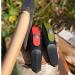 STEIGER Mini Survival Camping Knife - 5.5cm Blade Neck Hanging Red/Green by Alces - Ideal for Hunting Fishing Trekking & SOS Emergency - Buy Online on GoSupps.com