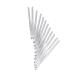 Hemoton 12pcs Stainless Steel Ear Spoon kit de limpieza de oidos Ear Cleaning Tool Ear Cleaner kit Ear Cleaner Pick Ear cleaningear Ear Wax Scraper Earwax Cleaning Tool Ear Spoon Kit Metal