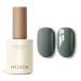MEGIOR Grey Gel Nail Polish 15ml Cement Gray Gel Polish High Gloss Soak Off UV LED Nail Gel Polish for Nail Art Manicure Salon DIY Home Gift for Girls Toned Down
