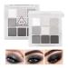 KARNAR Smokey Eye Eyeshadow Palette - 9 Color Cool Toned Shimmer Glitter Shades - Buy Online on GoSupps.com
