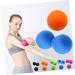 Double Peanut Massage Roller & Foot Trigger Point Ball - Yoga Deep Relaxation Massage Tool | Medium Black - Buy Online on GoSupps.com