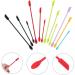 Merryhapy 12-Piece Silicone Scraper Set for Cosmetics & Kitchen | Versatile Makeup Spatula & Bottle Scraper - Buy Online on GoSupps.com