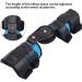 JOEBO Hinged Elbow Brace - Adjustable Stainless Steel Arm Orthosis for Injury Recovery | Breathable Support & Fixation Sling for Right Arm (Blue - Buy Online on GoSupps.com