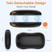 2-Pack Rechargeable Hand Warmers 10000mAh - Portable Electric Heater and Power Bank for Outdoors - Black - Buy Online on GoSupps.com
