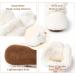 Soft Anti-Skid Snow Boots for Infant Baby Girls Boys 0-6 Months - White - Buy Online on GoSupps.com