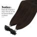 Moresoo Real Hair U-Tip Extensions | 1g Pre-Bonded Keratin Extensions | Remy Hair - #2 Color 50cm Length - Buy Online on GoSupps.com