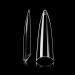 BeYou Clear Long Stiletto 500pcs False Gel Nail Tips Set with Case - 10 Sizes | Nail Salon Quality | 28512 - Buy Online on GoSupps.com