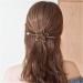 Dervivea Minimalist Star Hair Sticks Pins Gold Hair Bun Star Holder Hair Fork Clip Hollow Hair Bun Stick Metal Geometry Hairpins Bun Accessories for Women and Girl Headdress - Buy Online on GoSupps.com