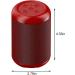 Intelligent Voice Bluetooth Speaker Portable Subwoofer - Red | Wireless HiFi Stereo for Home, Camping, and Sport | Supports TF-Card Storage - Buy Online on GoSupps.com