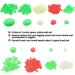 Hilitchi 1050 Pcs Luminous Fishing Beads Assorted Soft Plastic Glow Eggs for Fishing - All Glow in The Dark, Oval Round Shaped, 9 Sizes - Stream, Pool, Lake, River - Buy Online on GoSupps.com