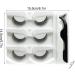 Dtaigou No Glue Lashes | 3 Pairs Stick Lashes Stick On Eyelashes False Eyelashes Natural Look Soft And Natural Look Lashes With Tweezers - Buy Online on GoSupps.com